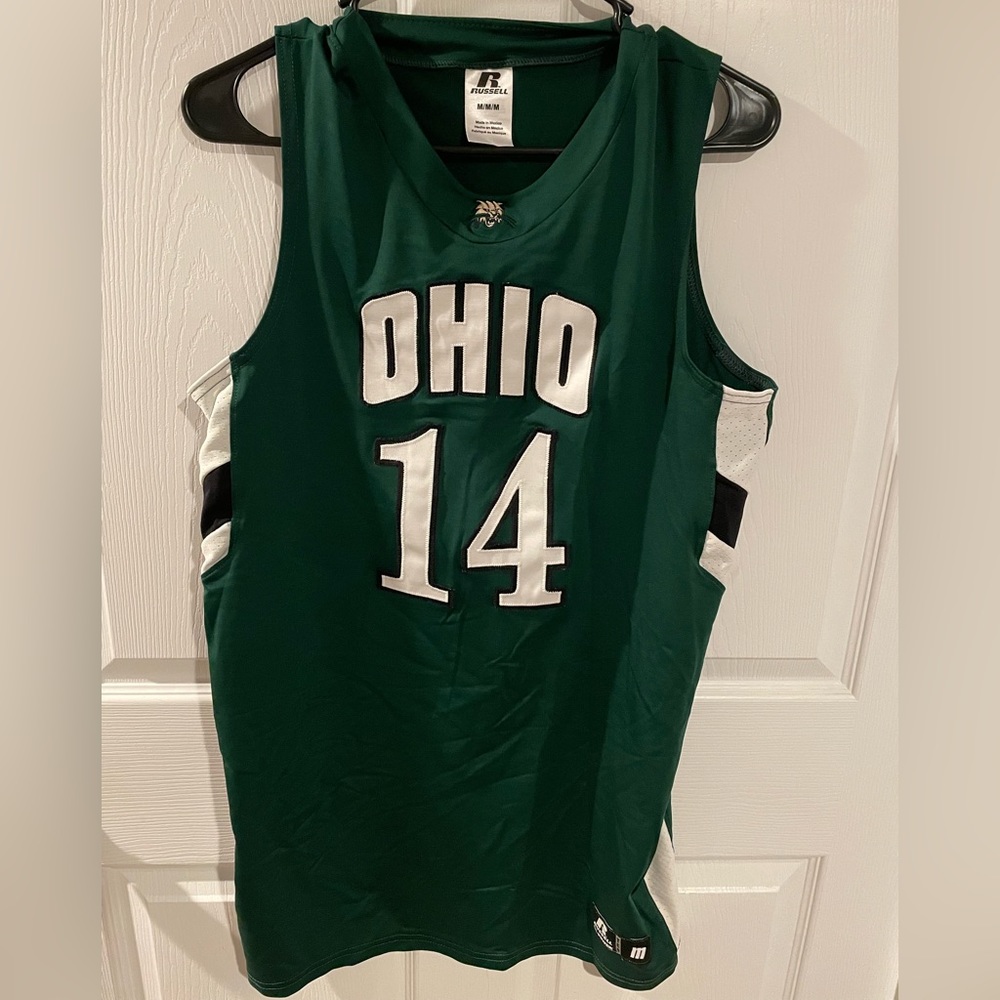 Ohio University sleeveless jersey, women’s medium EUC